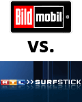 BILDmobil vs. RTL Surfstick
