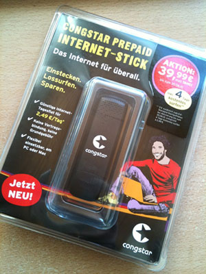 Congstar Internet Stick 3,6 Startpaket