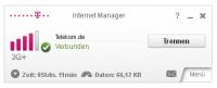 Telekom Internet Manager Startseite