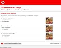 Vodafone Performance Manager - Basis-Einstellungen