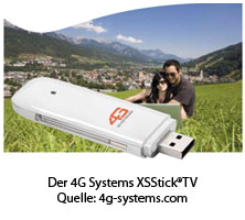 4G Systems XSStick®TV - Quelle: 4g-systems.com